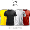 Pack of 4 Basic Dri-Fit Tees
