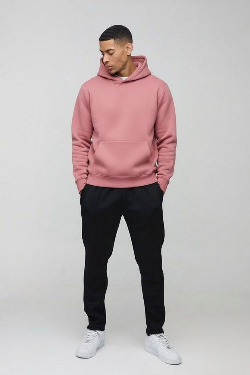 Men’s Tracksuit – Kangaroo Hoodie with Fleece Trouser