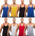 Pack of 8 Basic Gym Sando Tanks