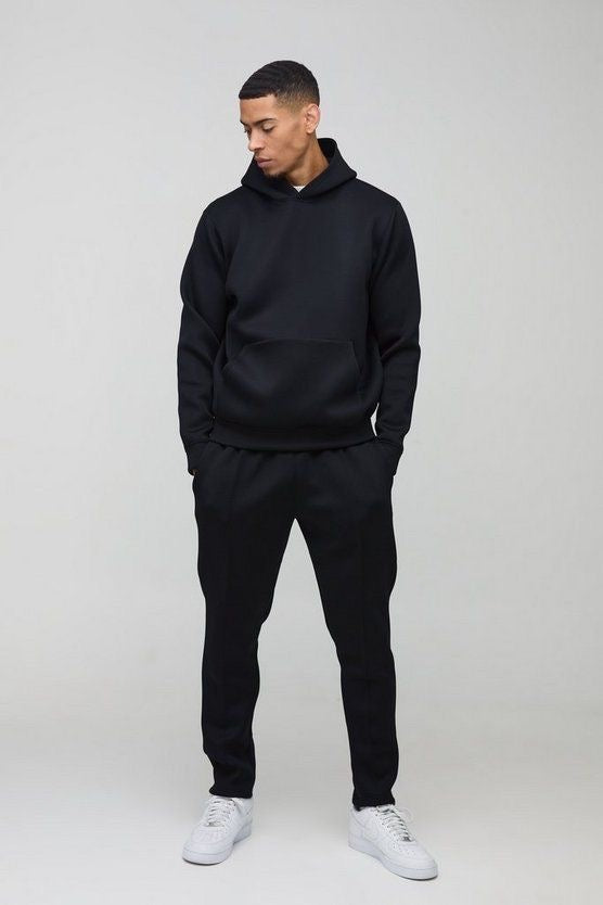 Men’s Tracksuit – Kangaroo Hoodie with Fleece Trouser