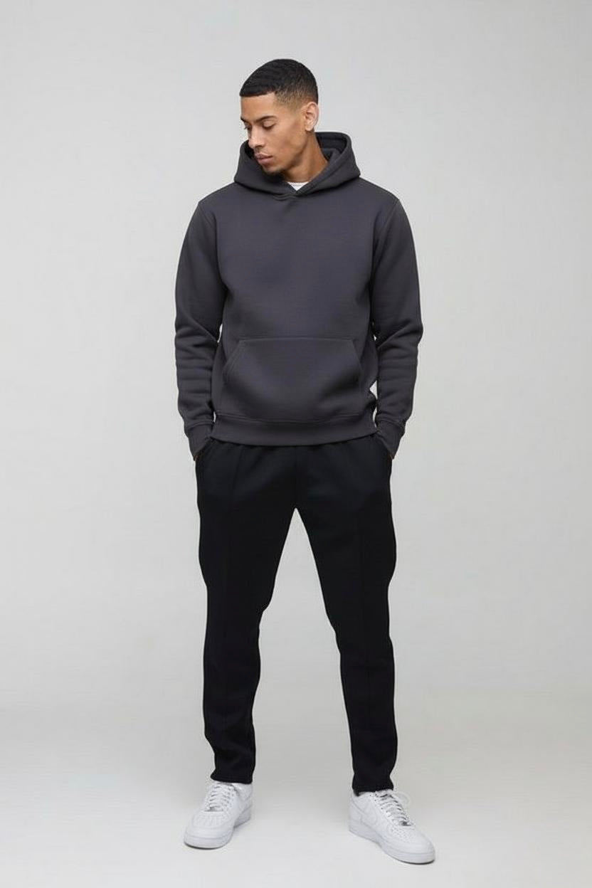 Men’s Tracksuit – Kangaroo Hoodie with Fleece Trouser